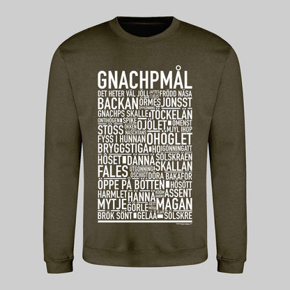 Gnachpmål Dialekt Text Sweatshirt