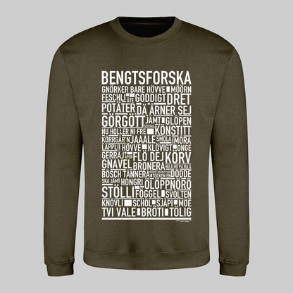 Bengtsforska Dialekt Text Sweatshirt