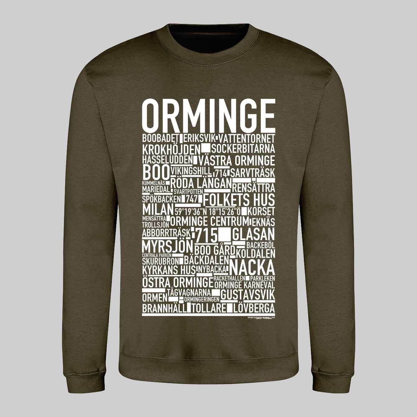 Orminge Text Sweatshirt