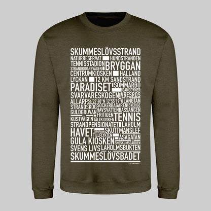 Skummeslövsstrand Text Sweatshirt
