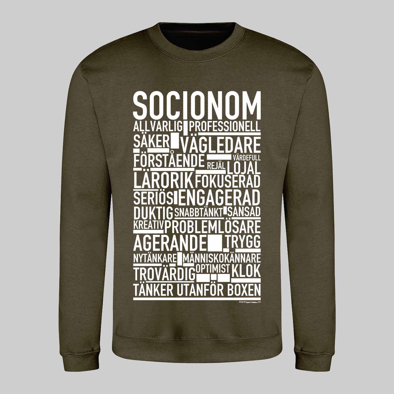 Socionom Text Sweatshirt