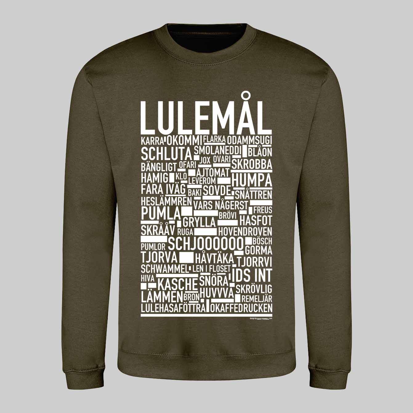 Lulemål Dialekt Sweatshirt