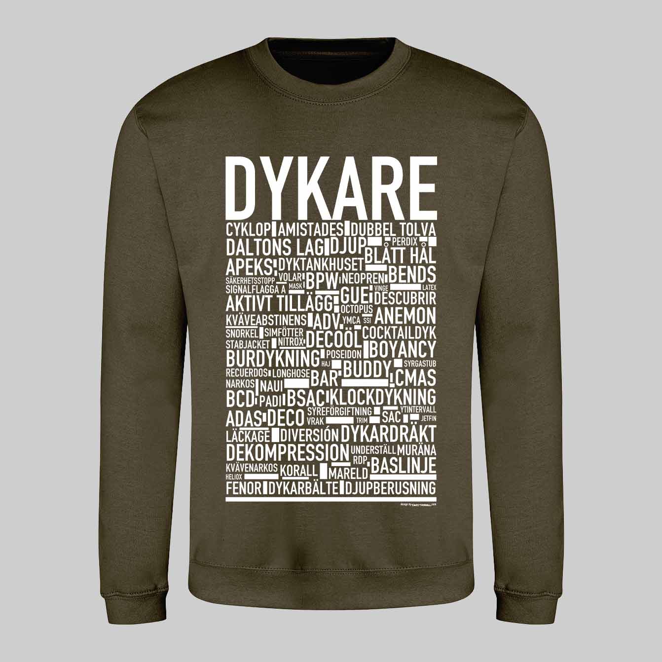 Dykare Text Sweatshirt