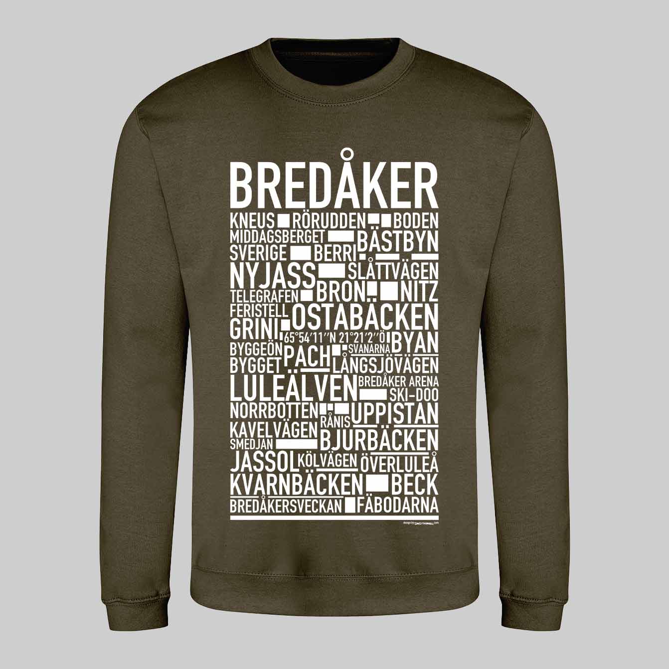 Bredåker Text Sweatshirt