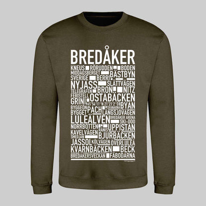 Bredåker Text Sweatshirt