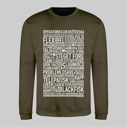 Operationssjuksköterska Text Sweatshirt