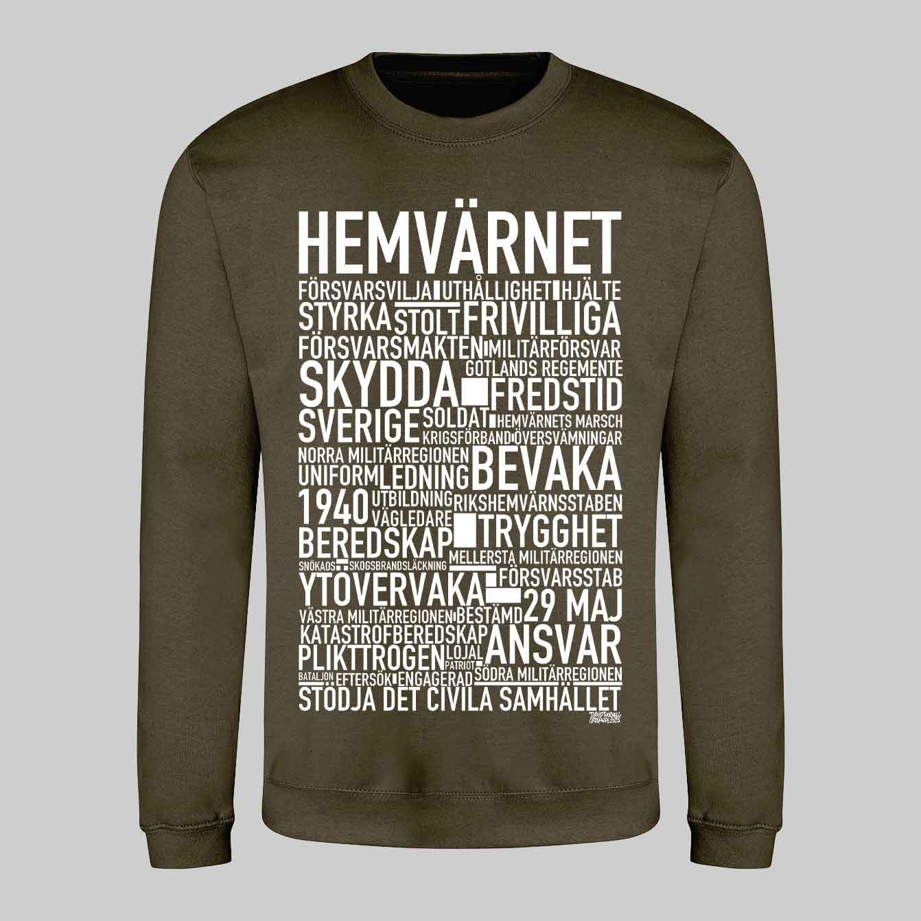 Hemvärnet Text Sweatshirt