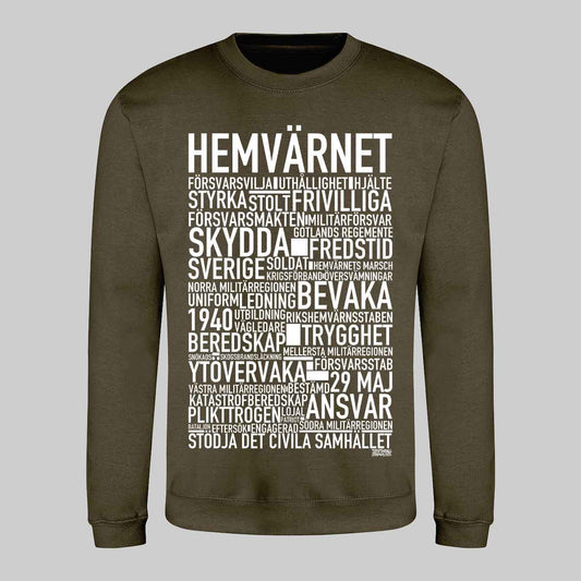 Hemvärnet Text Sweatshirt