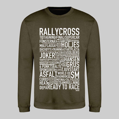 Rallycross Text Sweatshirt