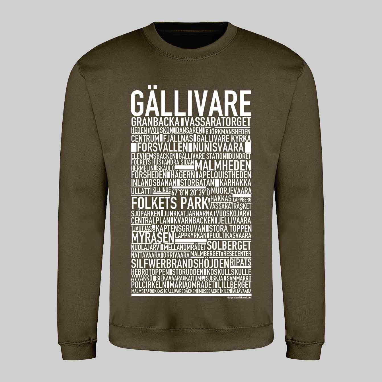 Gällivare Text Sweatshirt