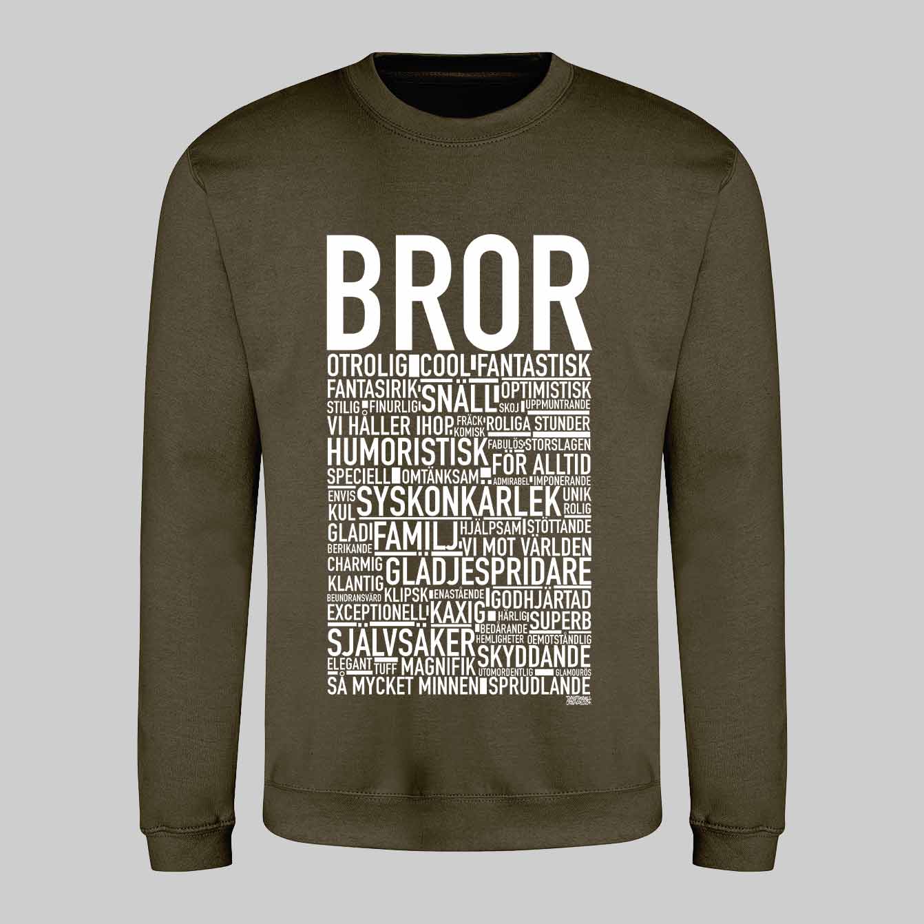 Bror 2024 Text Sweatshirt