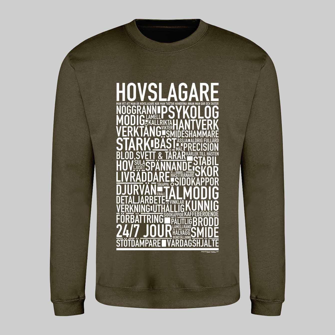Hovslagare Text Sweatshirt