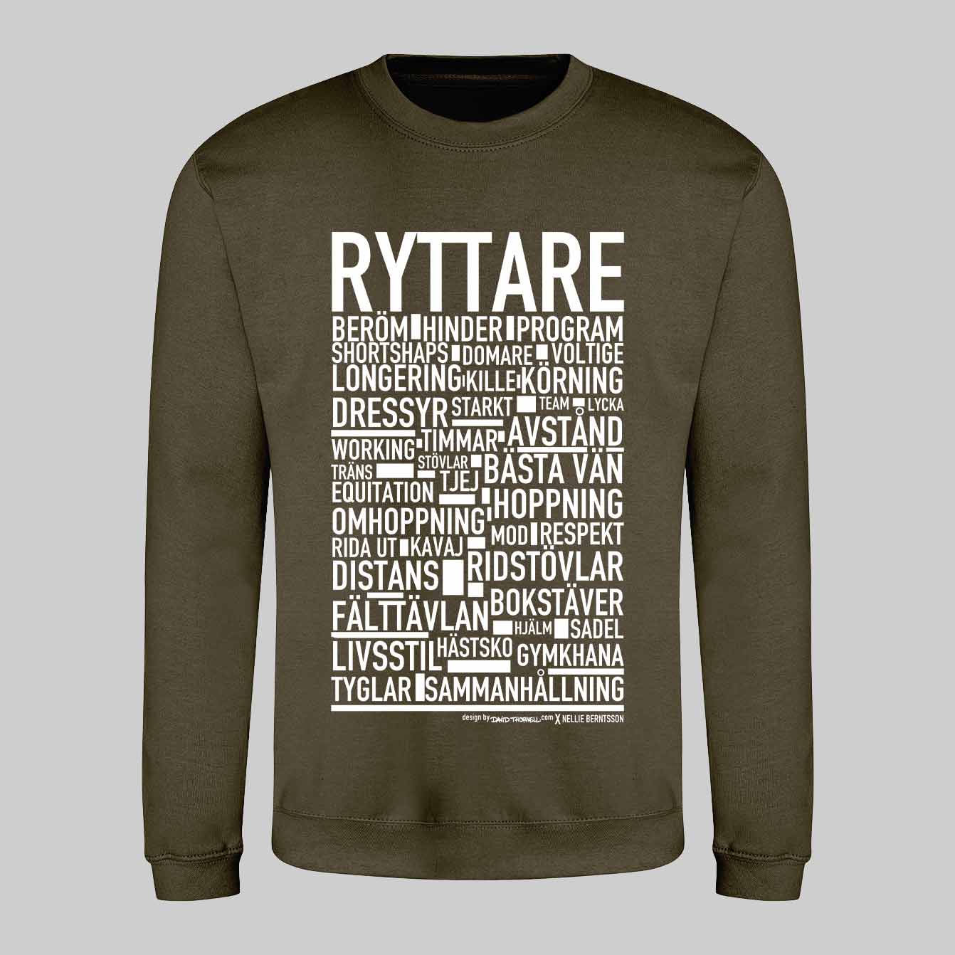 Ryttare Text Sweatshirt