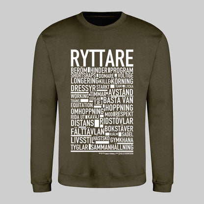 Ryttare Text Sweatshirt
