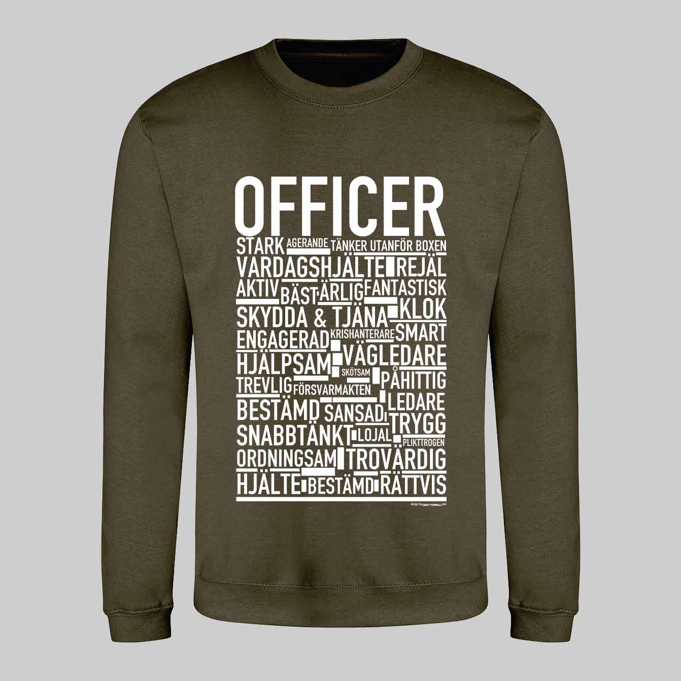 Officer Text Sweatshirt