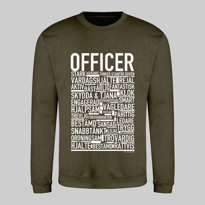 Officer Text Sweatshirt