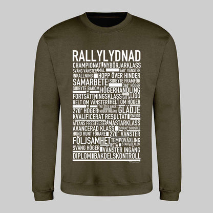 Rallylydnad Text Sweatshirt