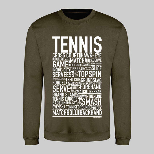 Tennis Text Sweatshirt