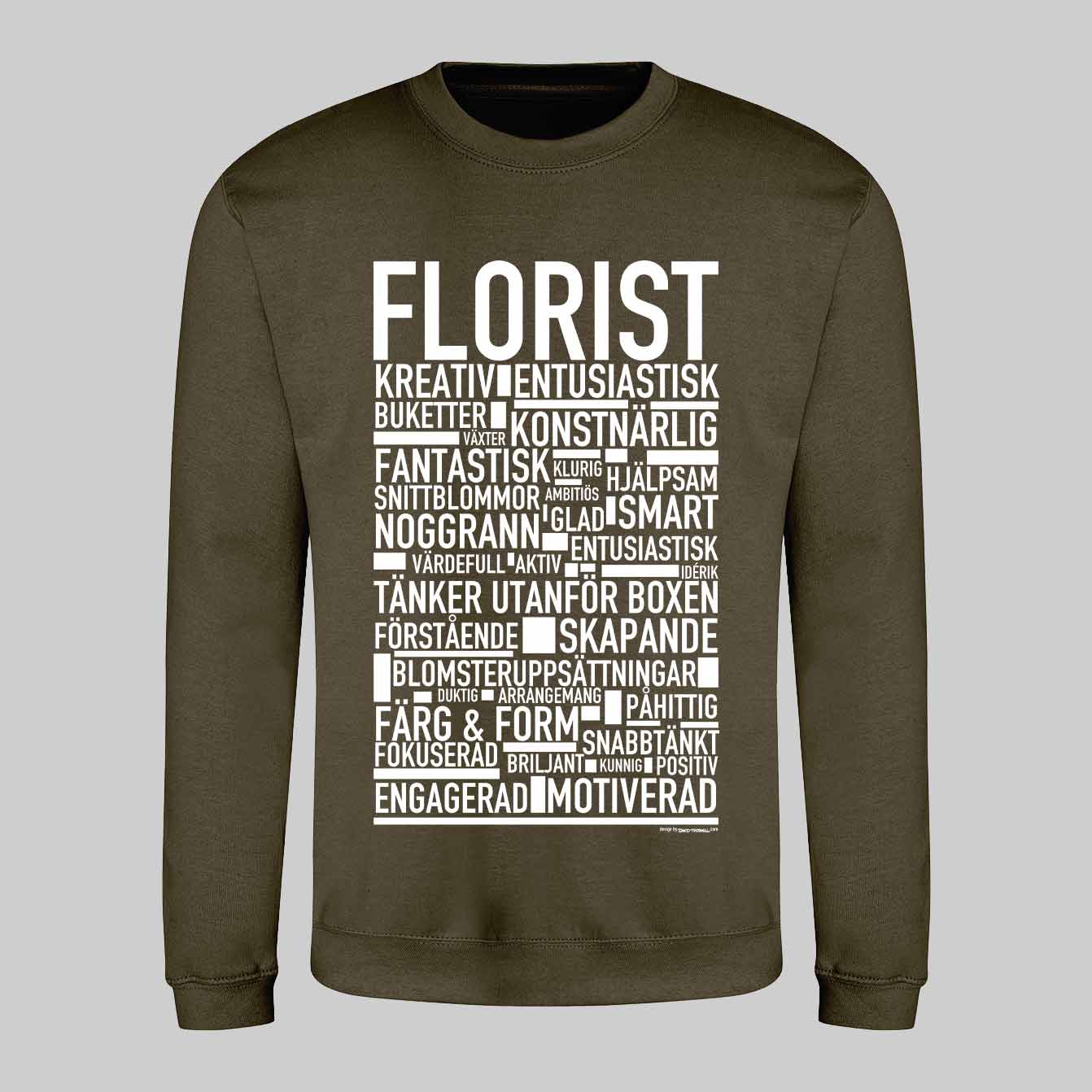 Florist Text Sweatshirt
