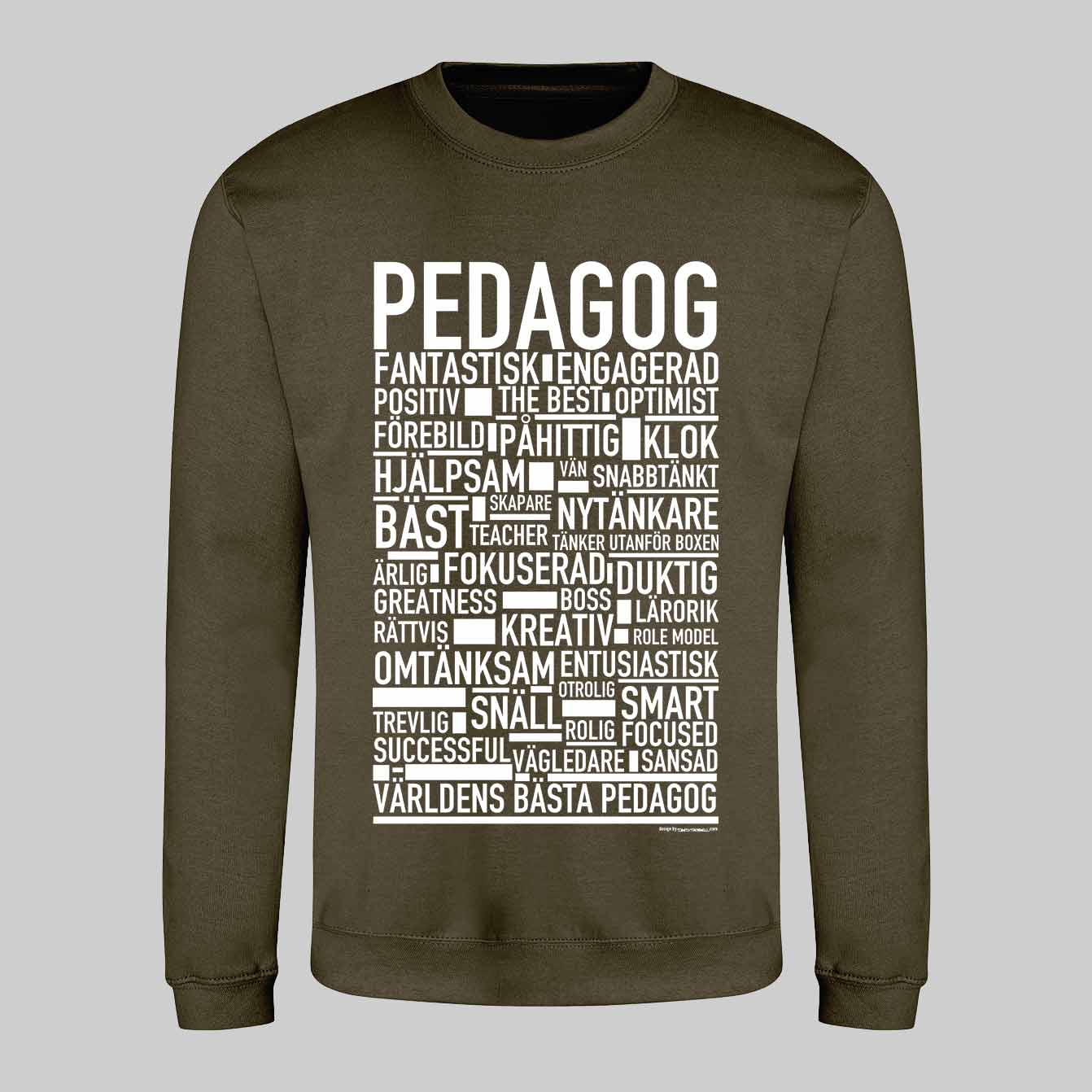 Pedagog Text Sweatshirt