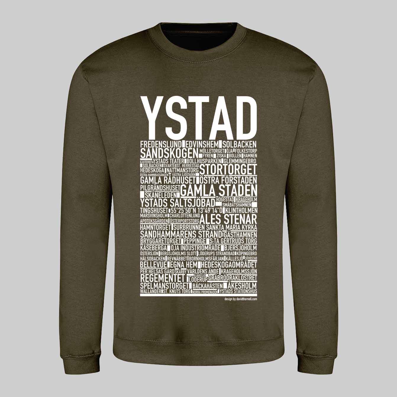 Ystad Text Sweatshirt