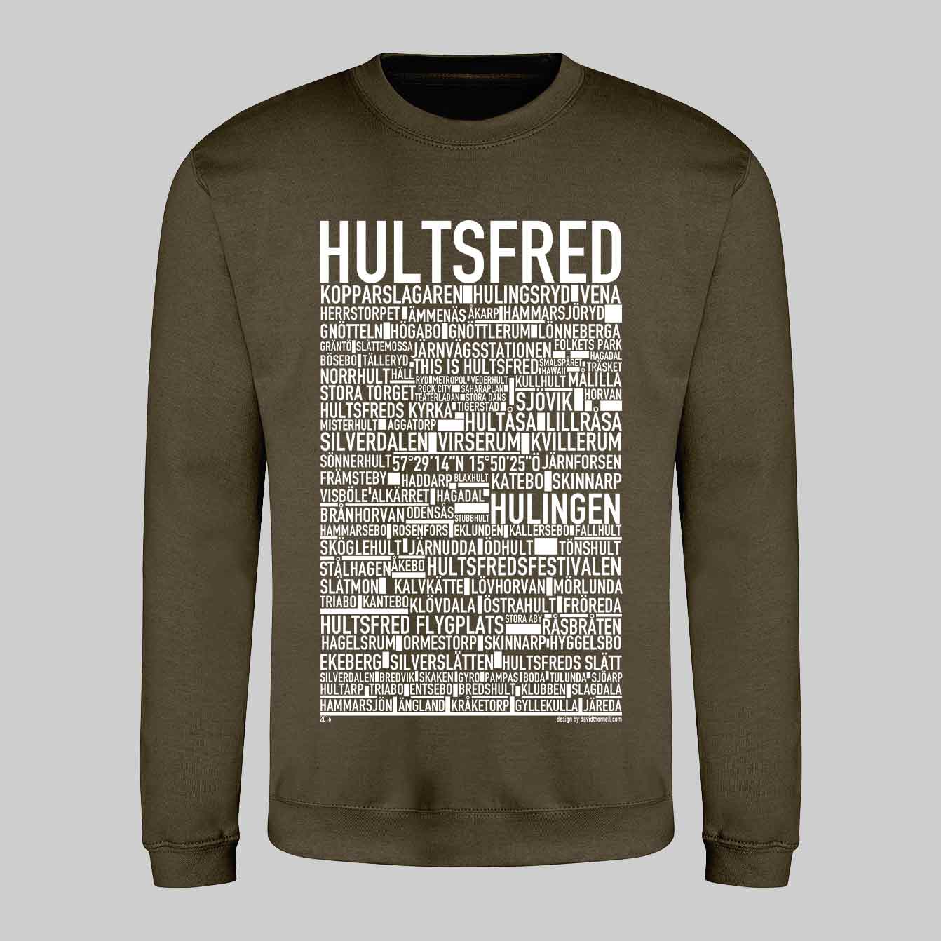 Hultsfred Text Sweatshirt