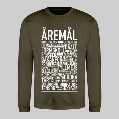 Åremål Dialekt Text Sweatshirt