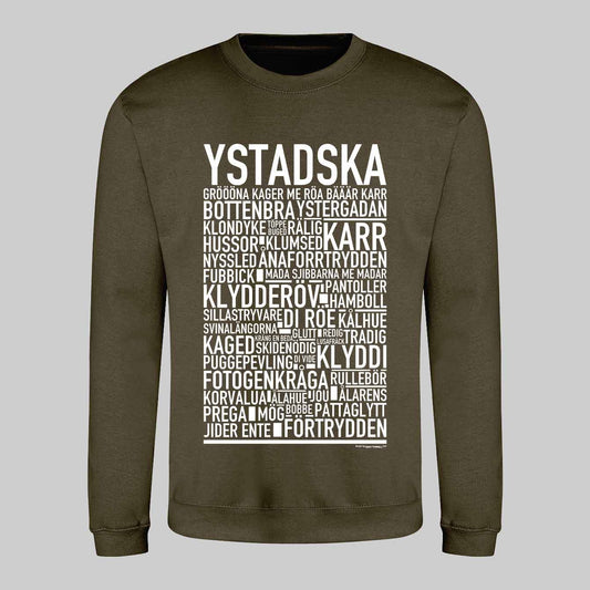 Ystadska Dialekt Text Sweatshirt