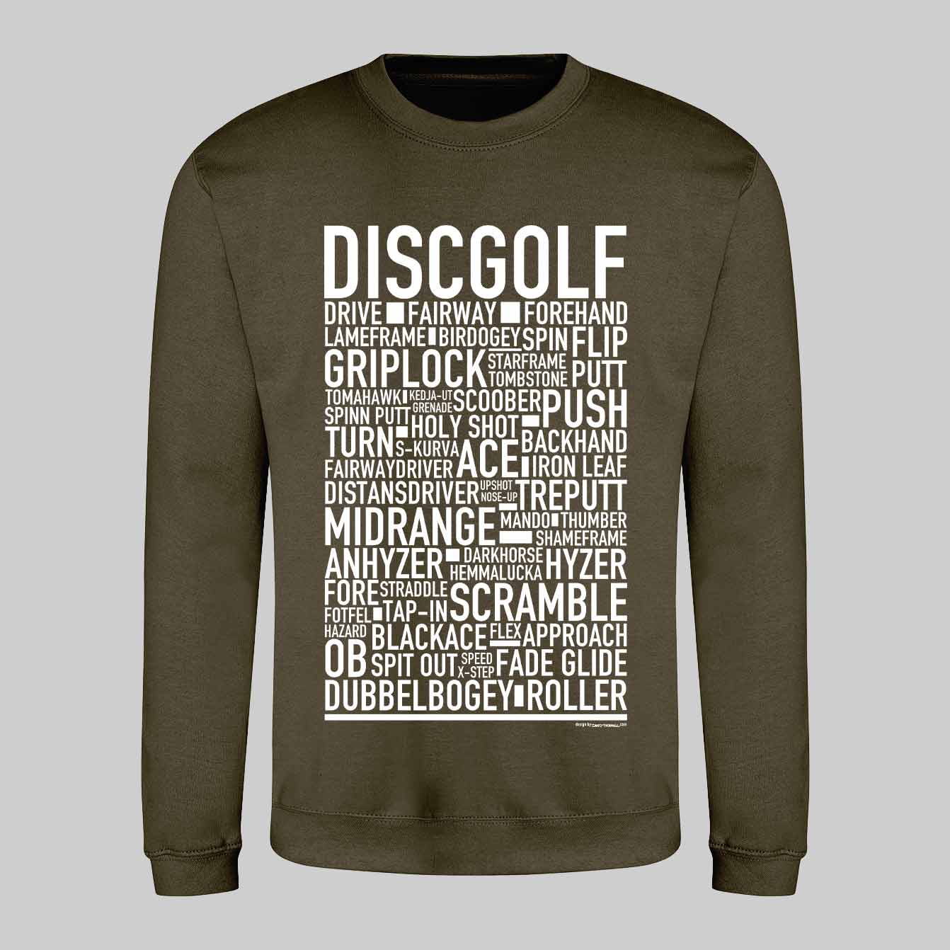 Discgolf Text Sweatshirt