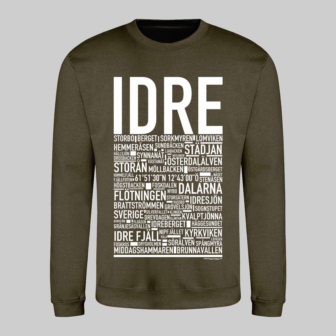 Idre Text Sweatshirt