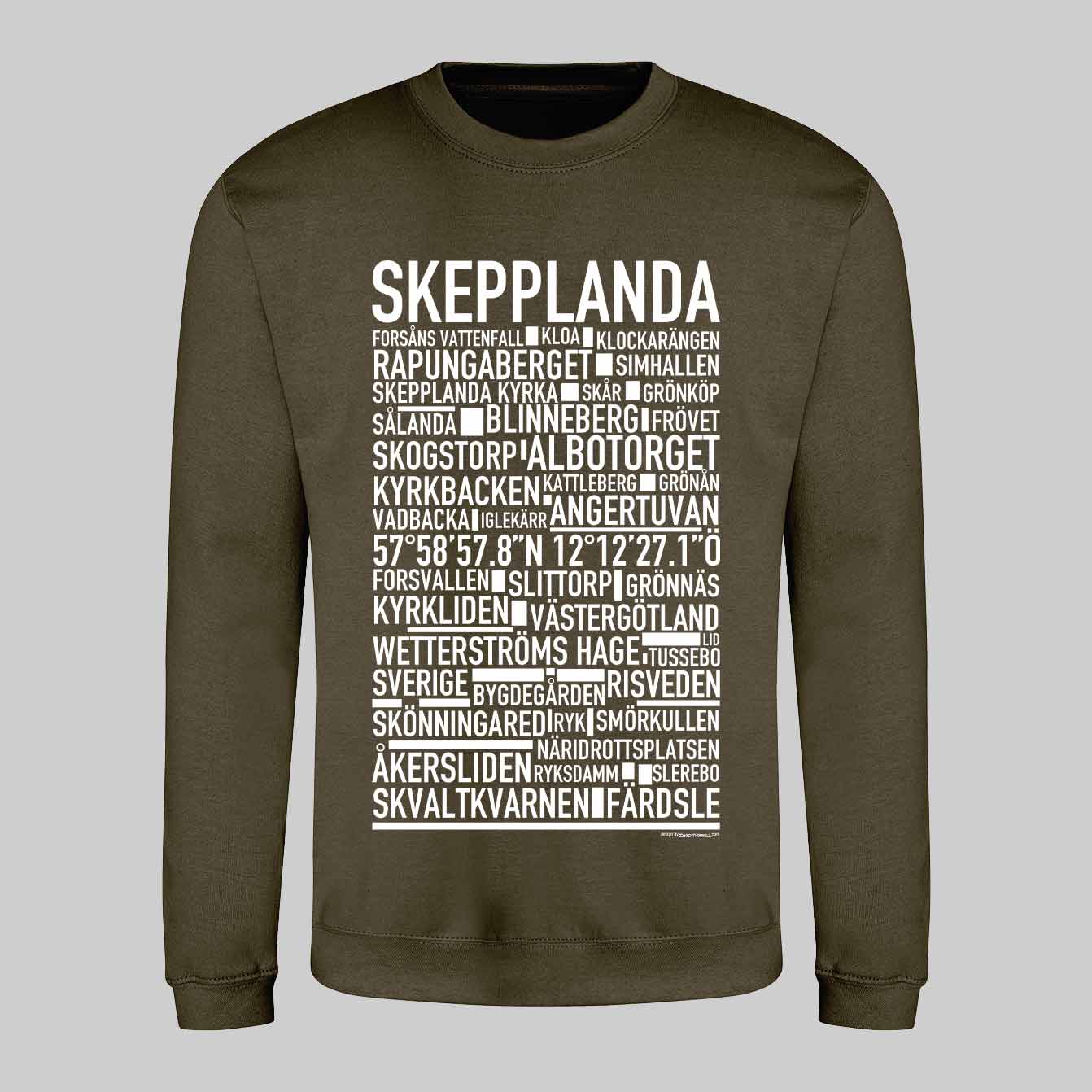 Skepplanda Text Sweatshirt