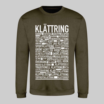 Klättring Text Sweatshirt