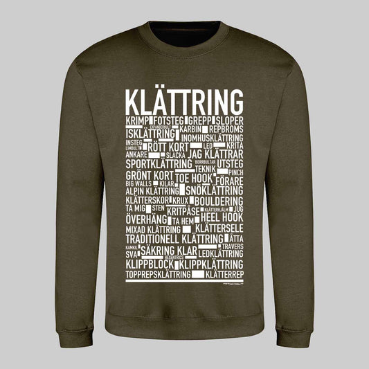 Klättring Text Sweatshirt