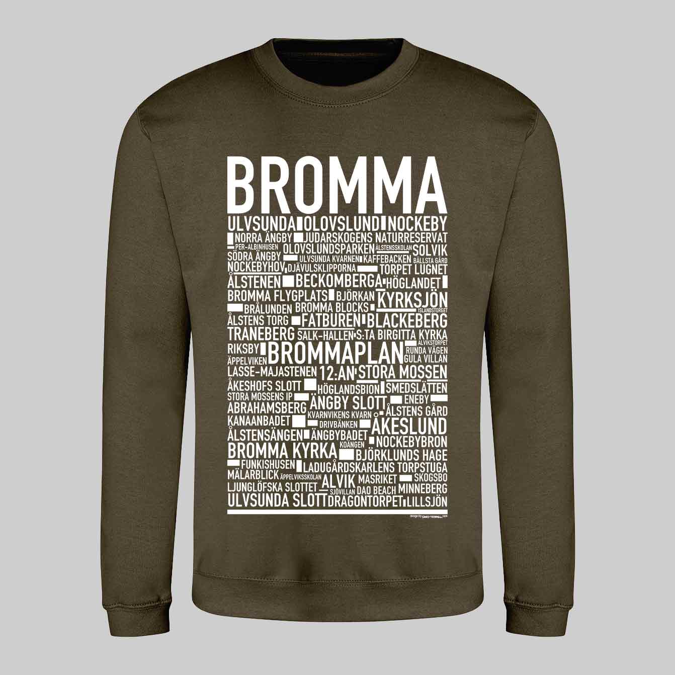 Bromma Text Sweatshirt