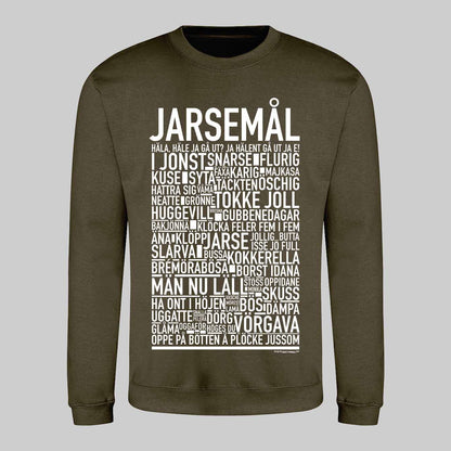 Jarsemål Dialekt Text Sweatshirt