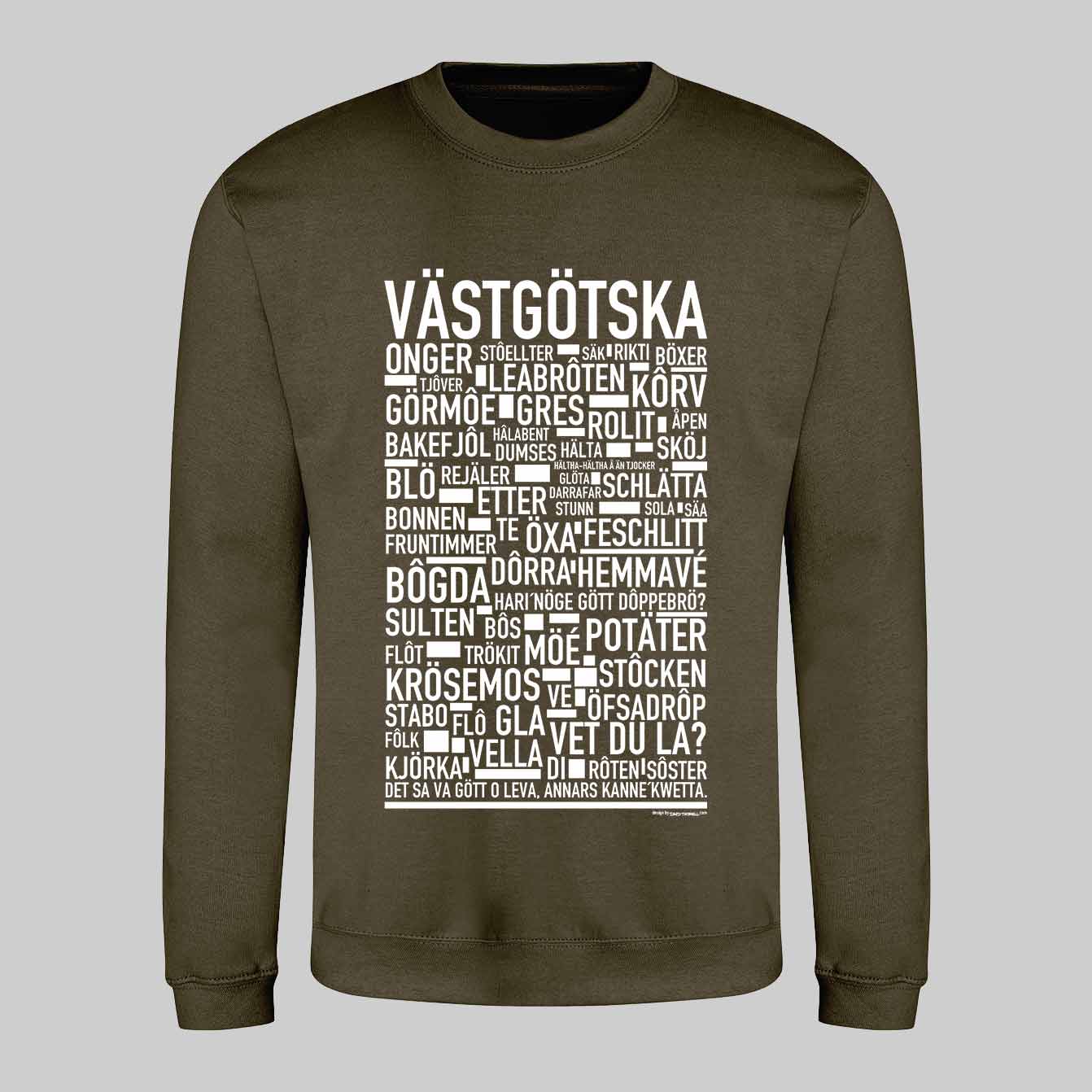 Västgötska Dialekt Sweatshirt