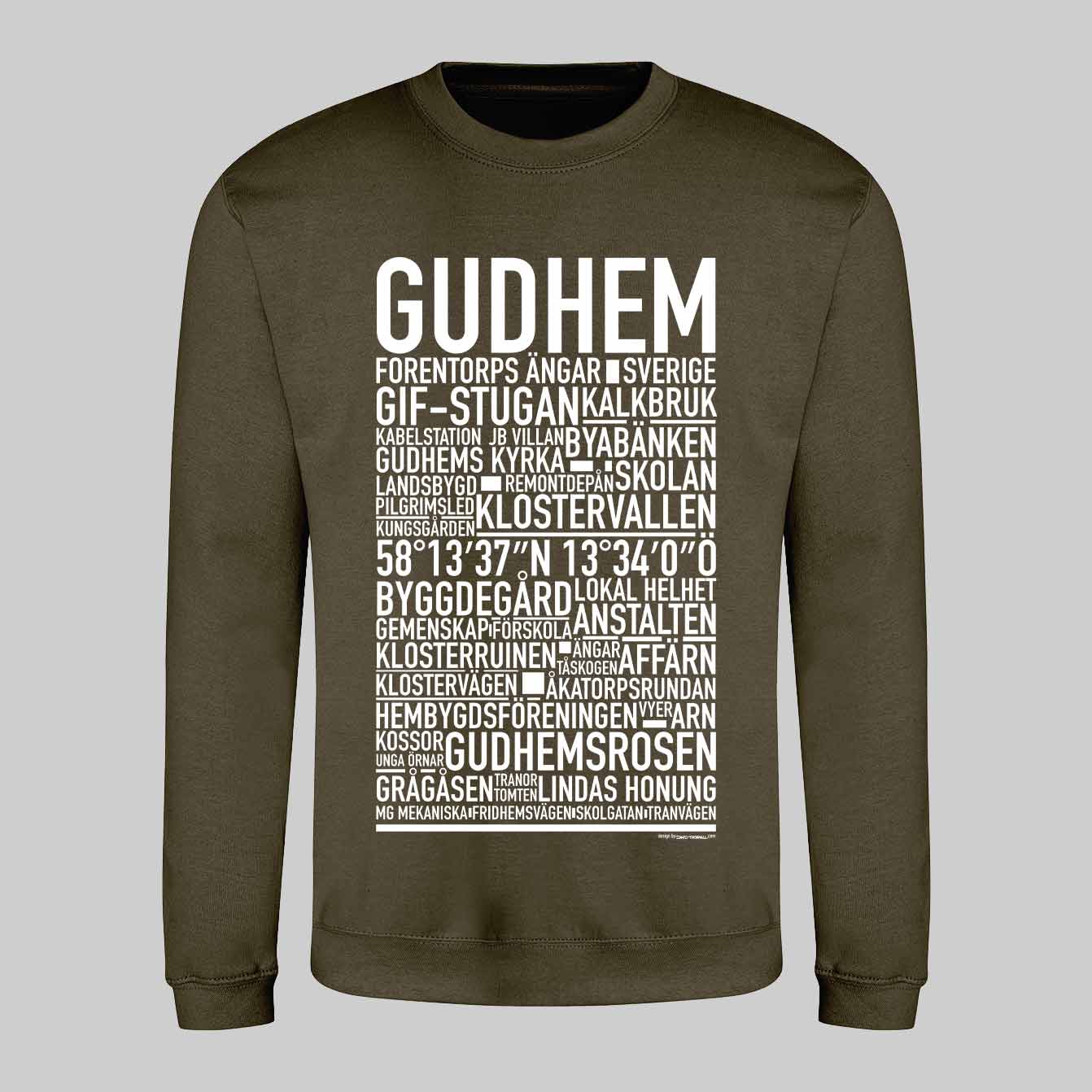 Gudhem Text Sweatshirt