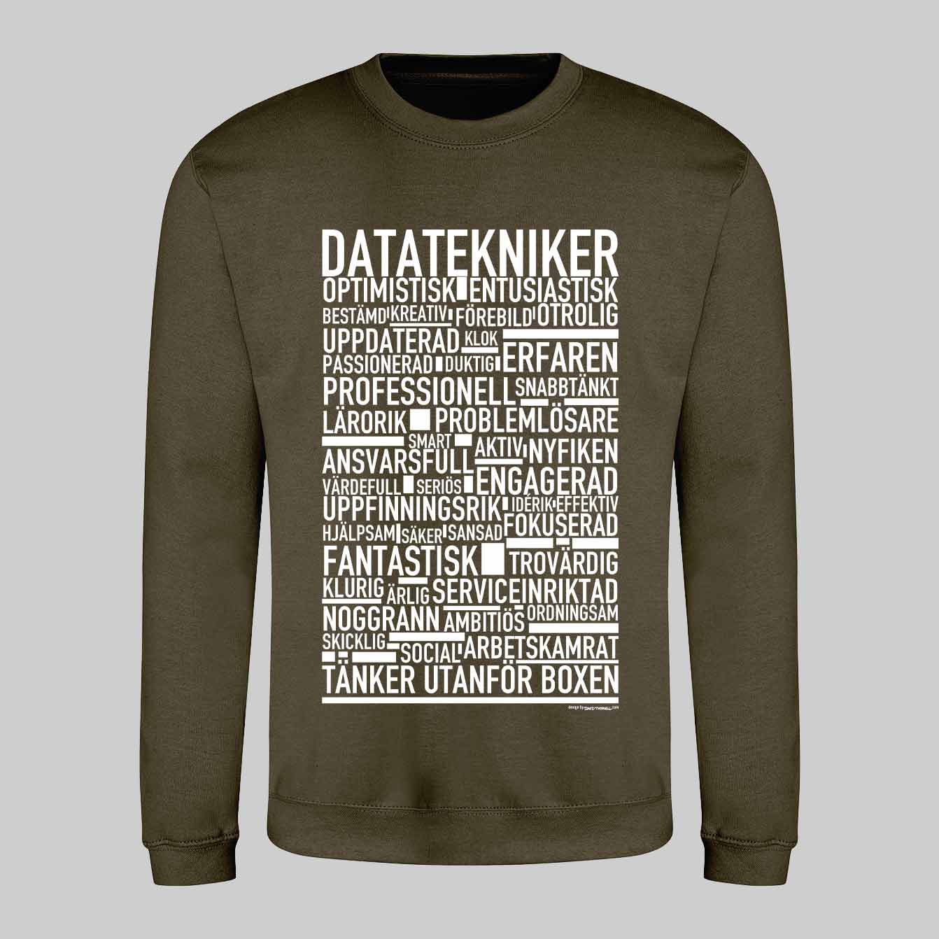 Datatekniker Text Sweatshirt