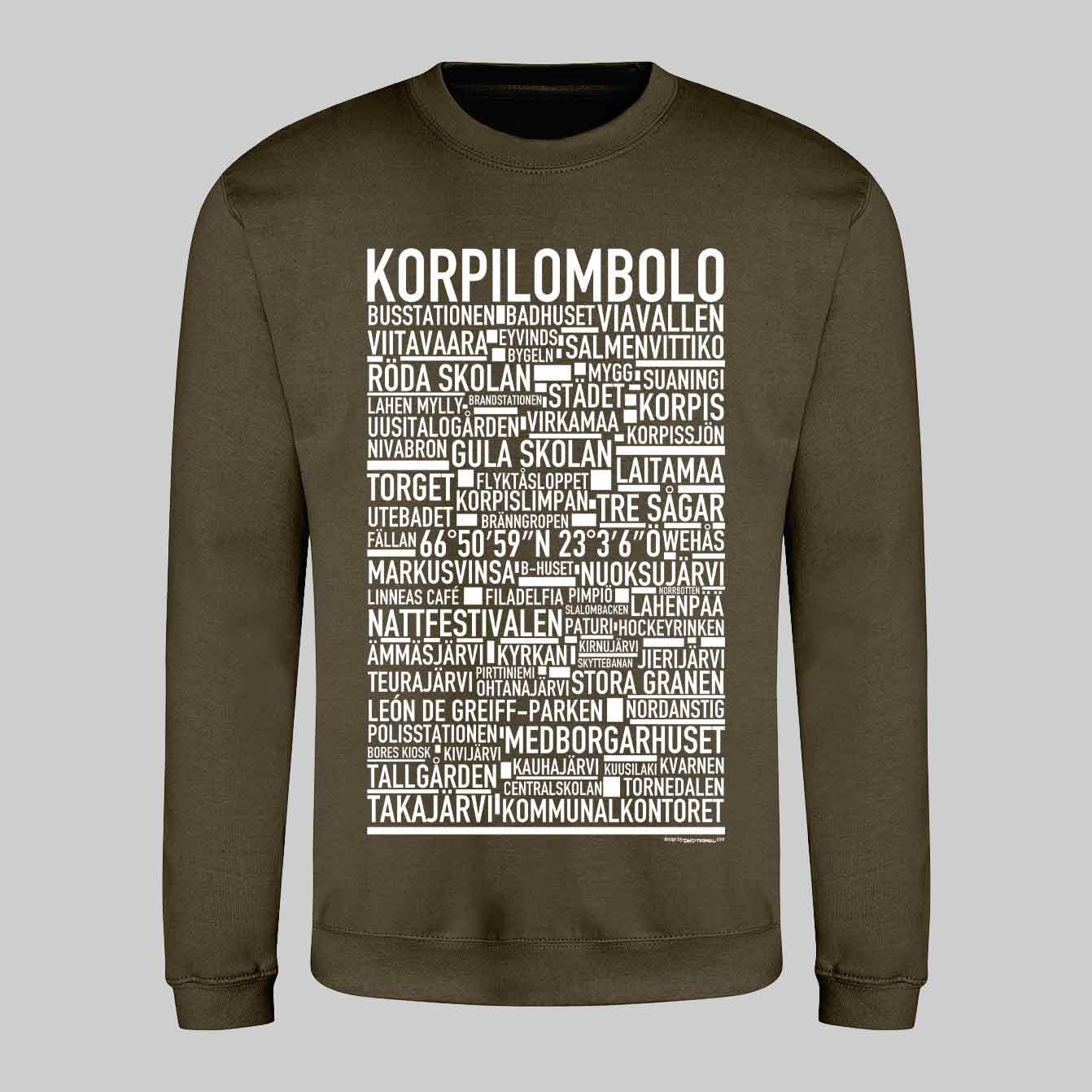 Korpilombolo Text Sweatshirt