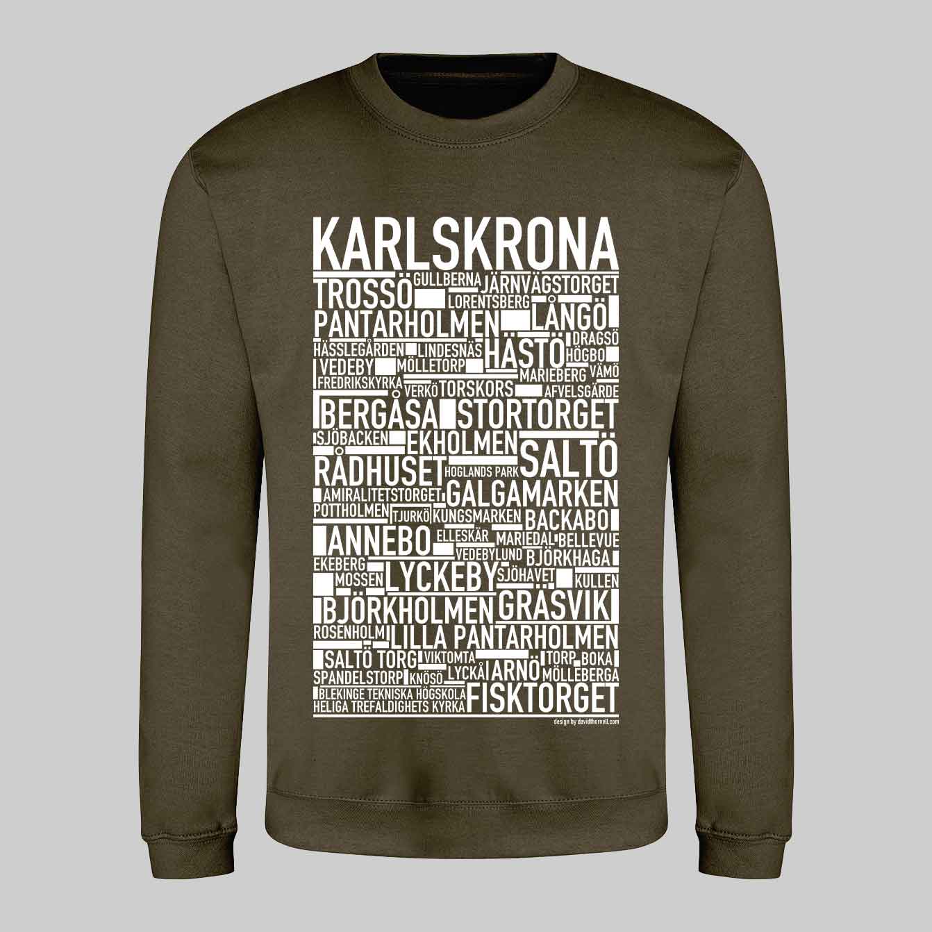 Karlskrona Text Sweatshirt