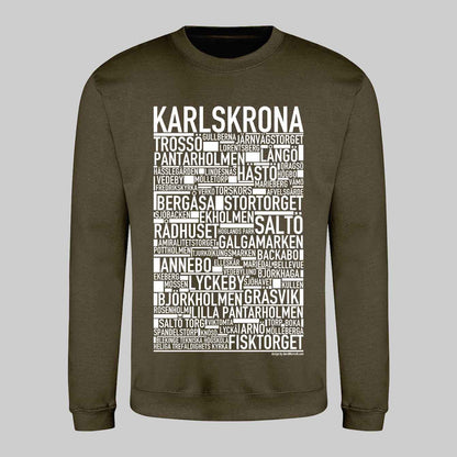 Karlskrona Text Sweatshirt