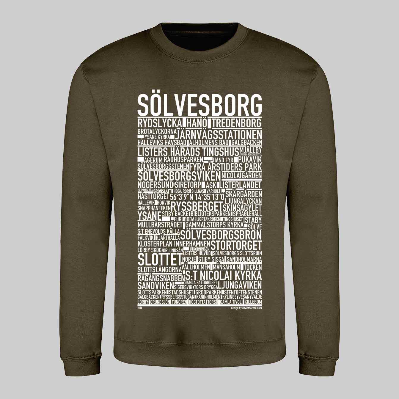 Sölvesborg Text Sweatshirt
