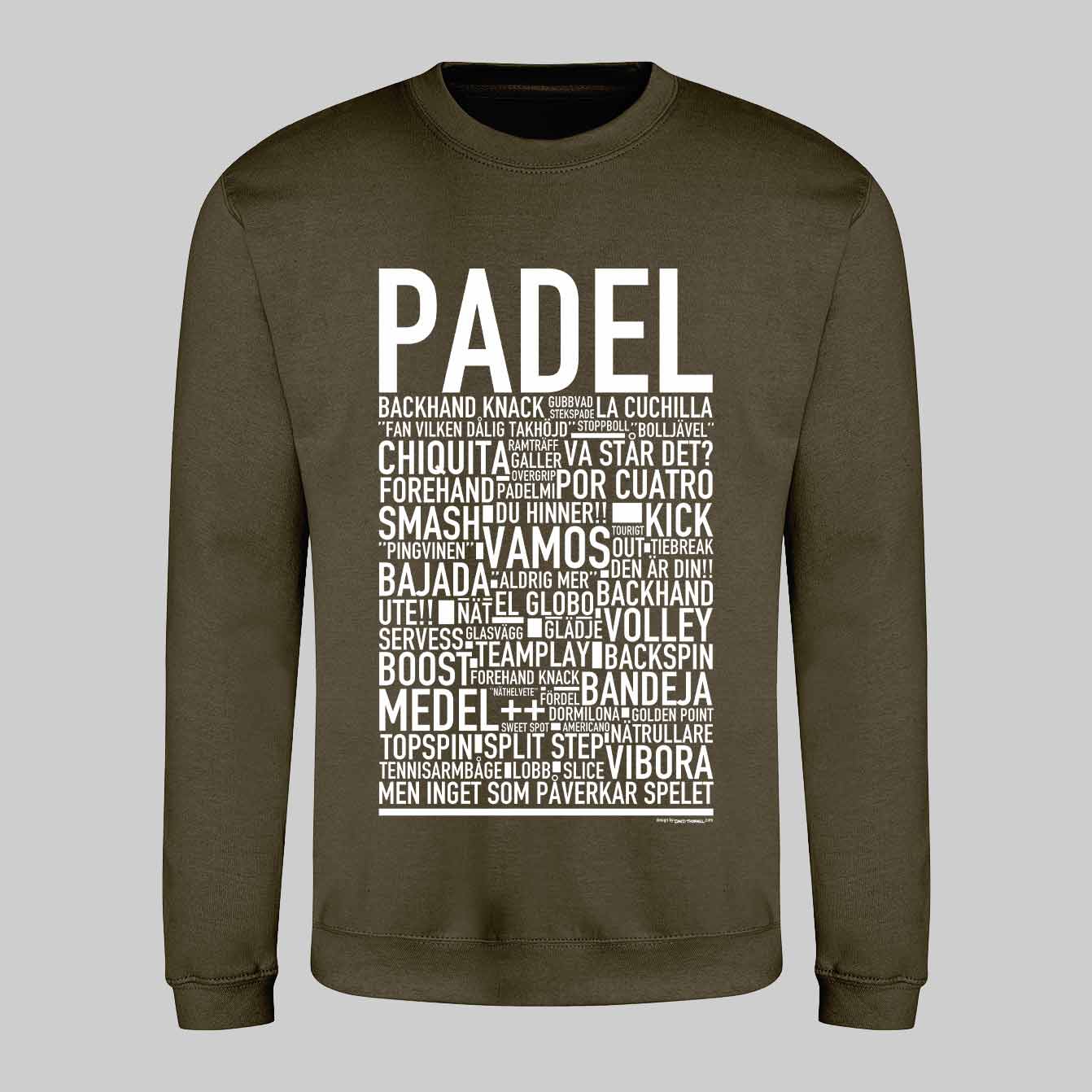 Padel Text Sweatshirt