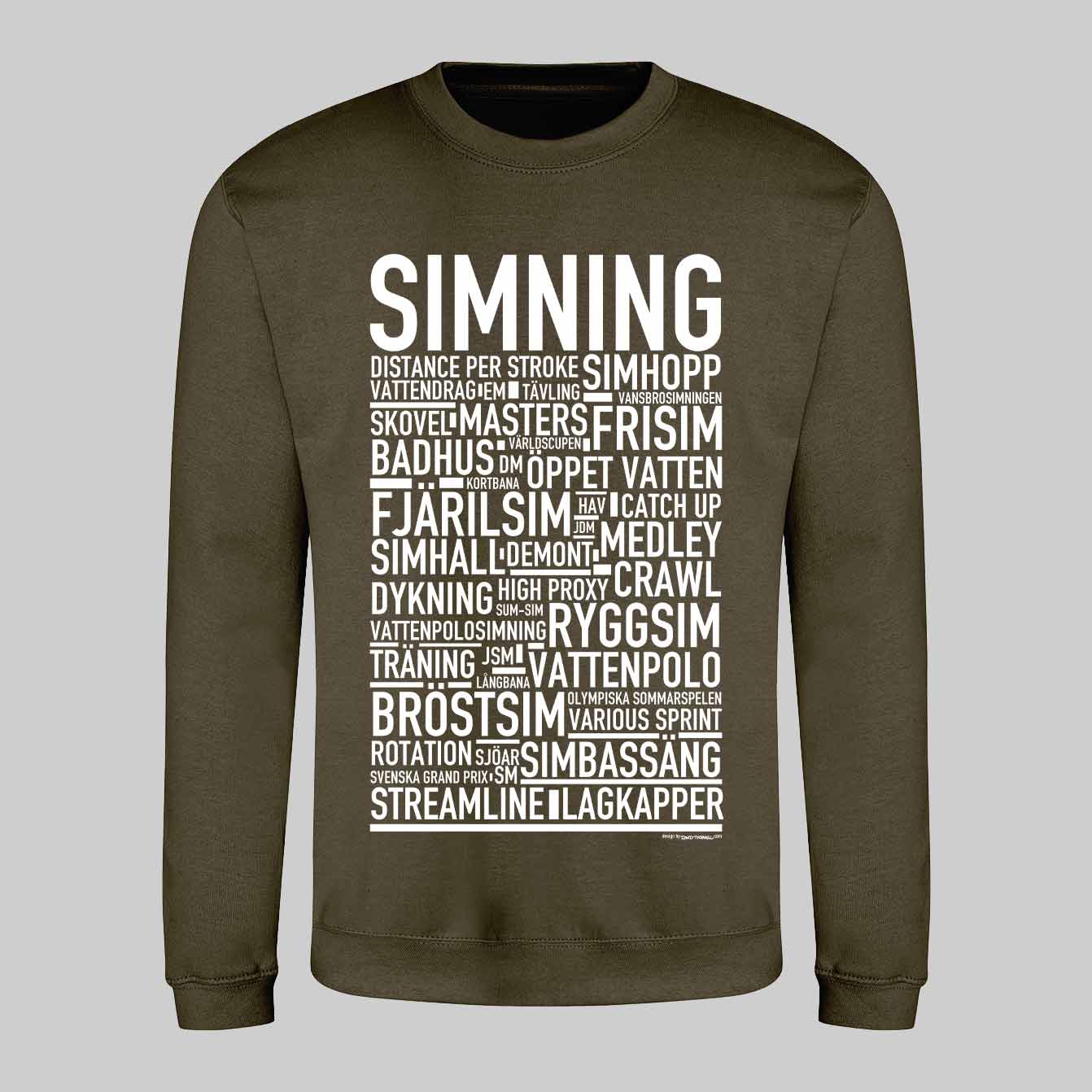 Simning Text Sweatshirt