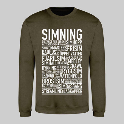 Simning Text Sweatshirt