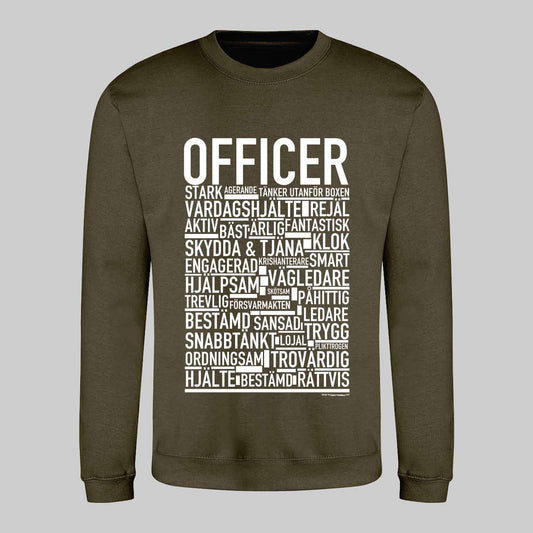 Officer Text Sweatshirt