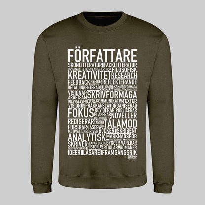 Författare Text Sweatshirt