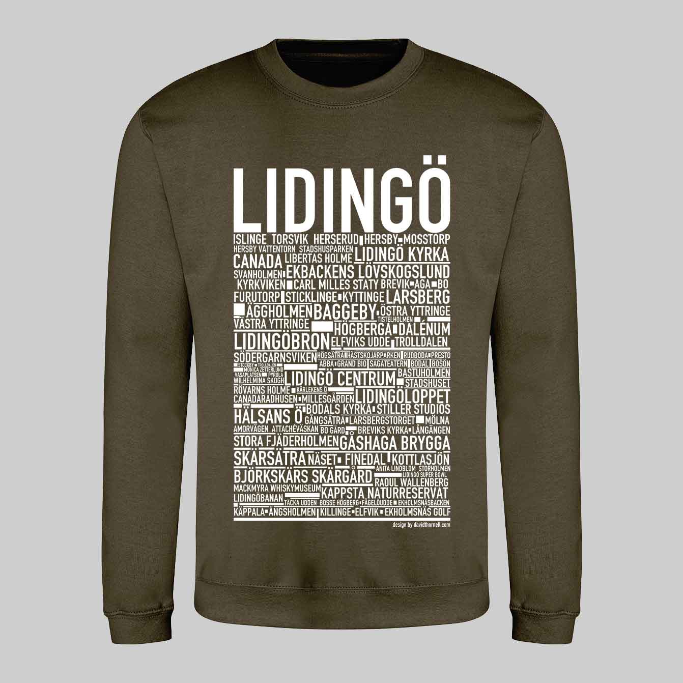 Lidingö Text Sweatshirt