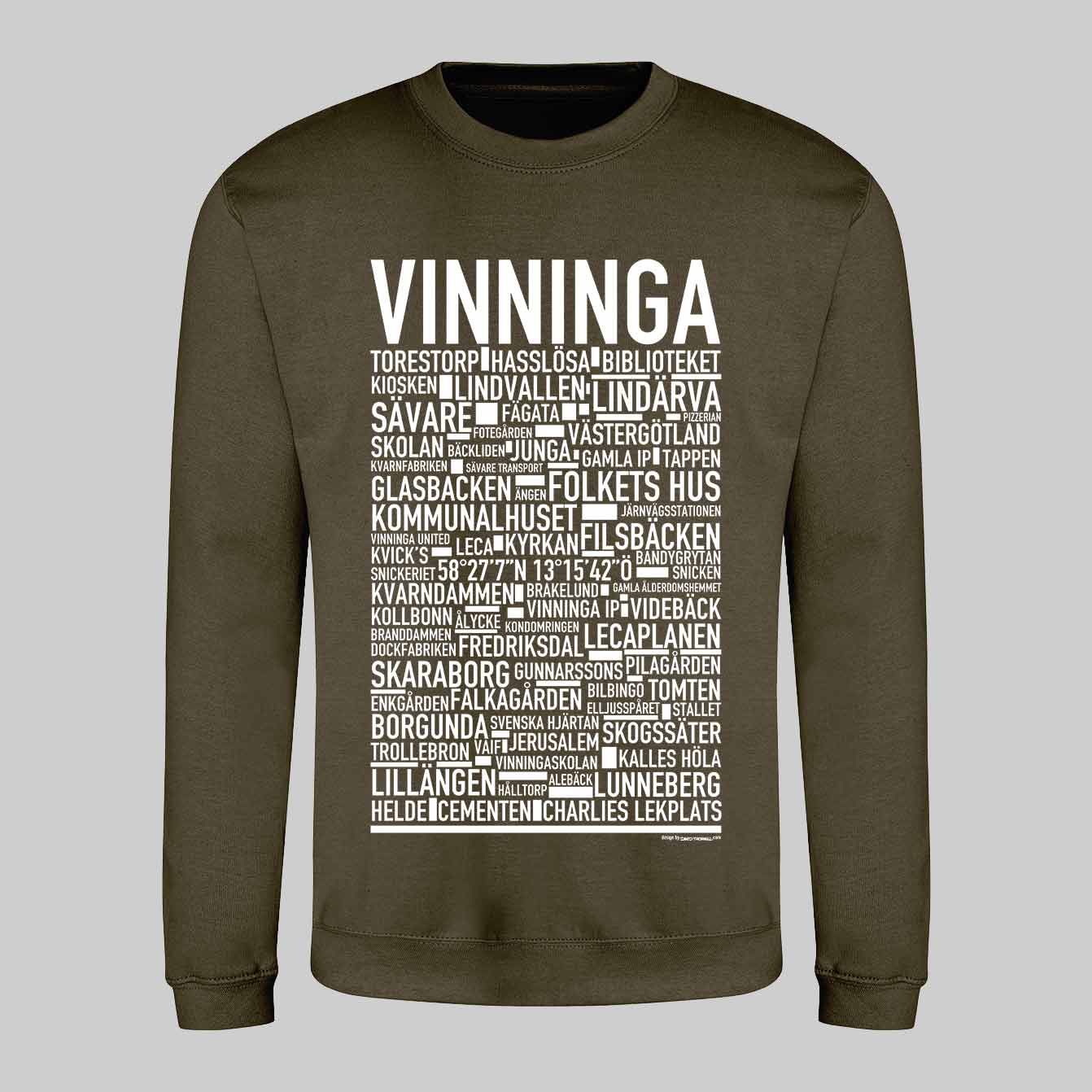 Vinninga Text Sweatshirt
