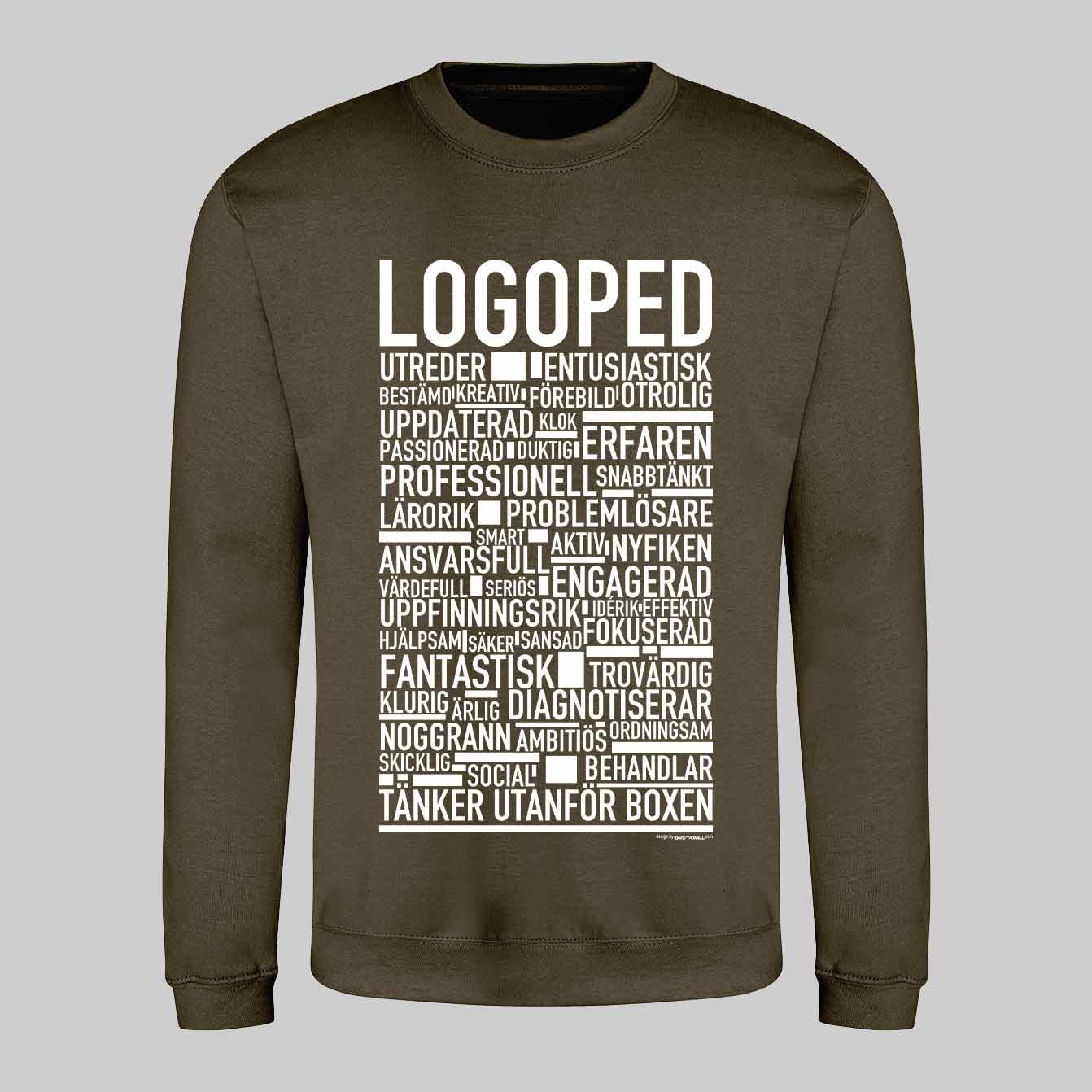 Logoped Text Sweatshirt